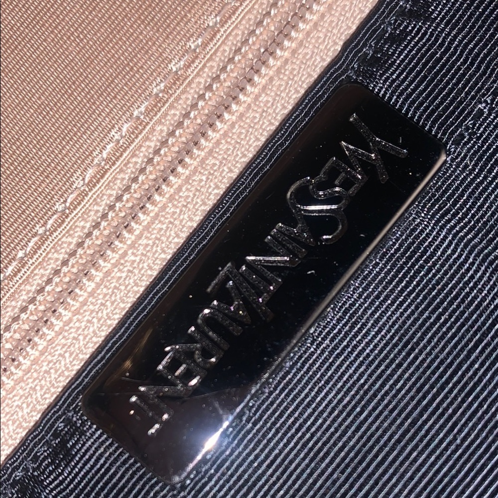 Vintage Yves Saint Laurent Black and Tan Tote Bag GUC YSL - Picture 10 of 16